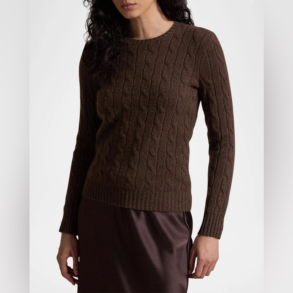 Ralph Lauren Black label Cable-Knit Cashmere Sweater
